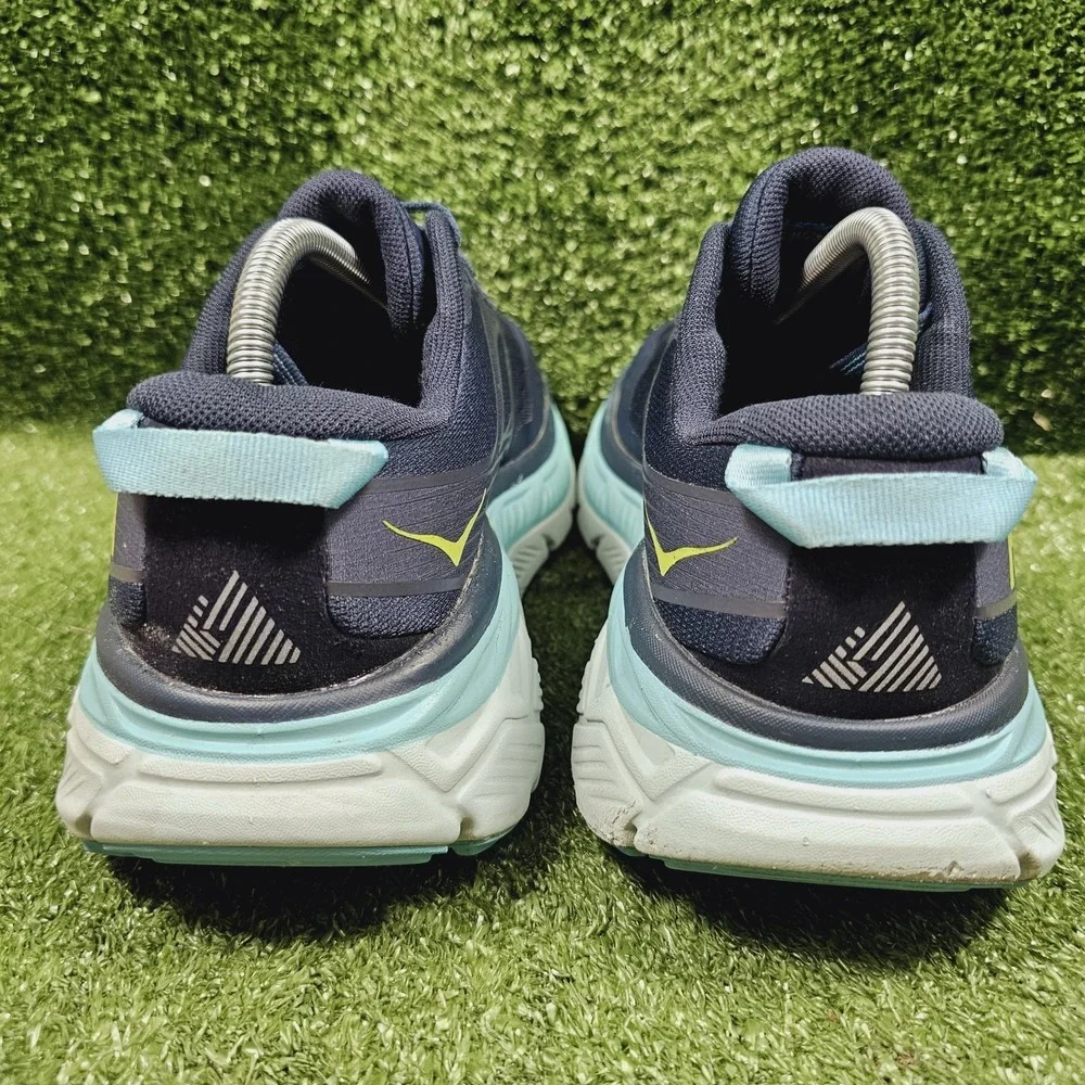 Hoka‎ One One Stinson ATR 6 Navy Blue Athletic Trail Running Sneakers Womens 10